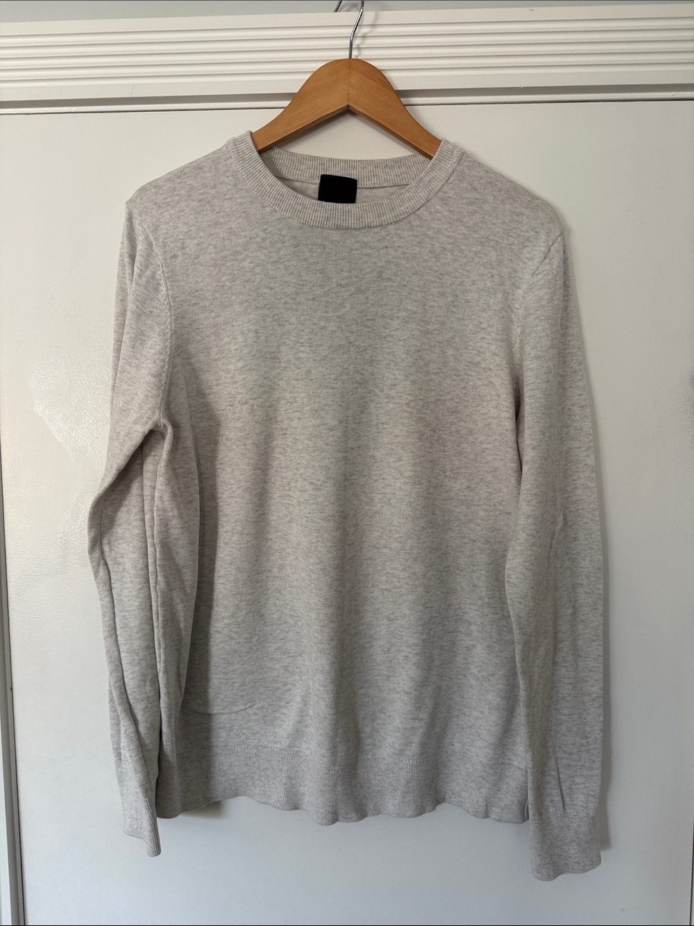 H&M Men's Crewneck Sweater - Heather Gray